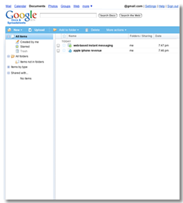 Google Docs & Spreadsheets